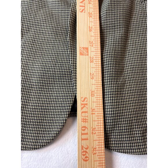 Mens Oscar Dela Renta Blazer   2-Button Single-Breasted  Classic Fit  Black 42r - Picture 6 of 13